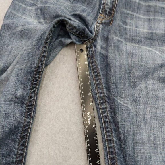 NXP Northern Explosion Jack Tapered Point Zero Distressed Jeans 38x31 - Picture 8 of 16